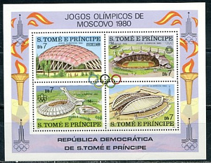 Сан Томе, Олимпиада 1980. Стадионы, блок